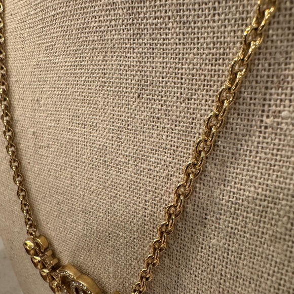 CHANEL Gold and Silver Heart Necklace - Picture 10 of 11